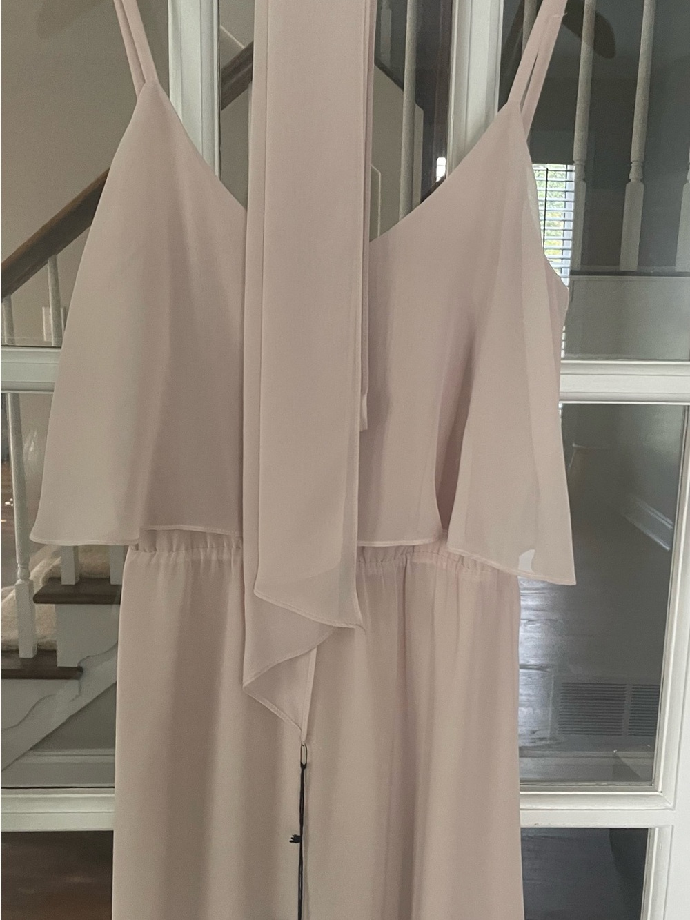 Ceremony by Joanna August, Dani long style, Blush Chiffon Dress